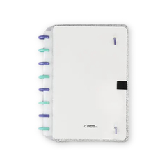 CADERNO INTELIGENTE GLITTER SILVER - CADERNO INTELIGENTE na internet