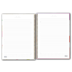 CADERNO ESPIRAL UNIV 10 MATERIAS MIDTOWN 160F - TILIBRA