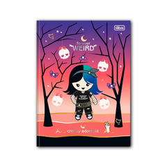 CADERNO BROCHURA UNIVERSITARIO PLUSH POISON 80F - TILIBRA - comprar online
