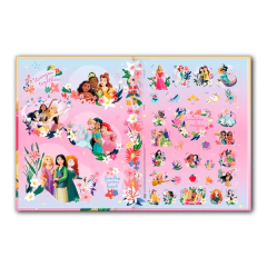 CADERNO BROCHURA UNIVERSITARIO PRINCESAS 80 FOLHAS - TILIBRA - loja online