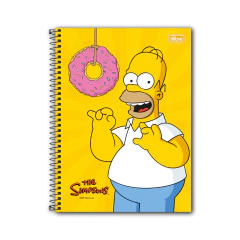 CADERNO ESPIRAL UNIV 10 MATERIAS SIMPSONS 160F - TILIBRA - comprar online