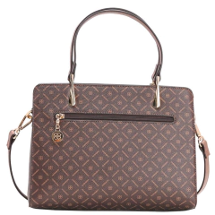 BOLSA FEMININA DE MÃO MONOGRAMA STAR COM CRISTAIS - CHENSON na internet
