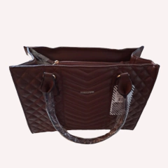 BOLSA FEMININA DE OMBRO CAFÉ - GASH - comprar online