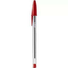 CANETA BIC CRISTAL 1.0 VERMELHA 50UN - comprar online