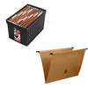 KIT CAIXA ARQUIVO MOVEL LARGO PRETO+25 PASTA SUSPENSA KRAFT na internet