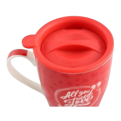 CANECA CERAMICA ALL YOU NEED 350ML - ZONA CRIATIVA - comprar online