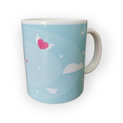 CANECA CERAMICA AMIGOS DO CORACAO 325ML - MARK na internet