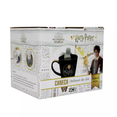 CANECA CERAMICA INFUSOR HARRY POTTER 350ML - ZONA CRIATIVA - Mei-Mei Papelaria - Sempre Presente com Você