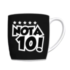 CANECA PORCELANA CHEFE NOTA 10 360ML - BRASFOOT - comprar online