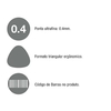 CANETA HIDROGRAFICA FINE PEN 0.4 48 CORES - FABER CASTELL