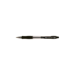 CANETA ESFEROGRAFICA SUPER GRIP RETRATIL PRETA 1.6 - PILOT