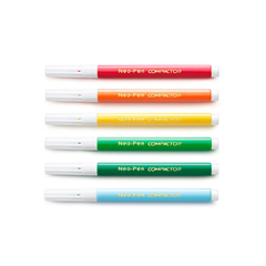 CANETA HIDROGRAFICA NEO PEN MIRIM 12 CORES - COMPACTOR - comprar online