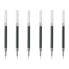 REFIL CARGA CANETA GEL 0.5 LRN5-A PR KIT 6UN - PENTEL - comprar online
