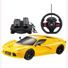 CARRINHO DE CONTROLE REMOTO SPEED X AMARELO - MULTIKIDS