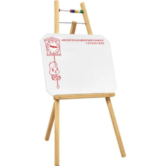CAVALETE COM QUADRO BRANCO INFANTIL MADEIRA - SOUZA