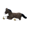 PELUCIA BRINQUEDO CAVALO MARROM 50cm DEITADO - FOFY TOYS na internet