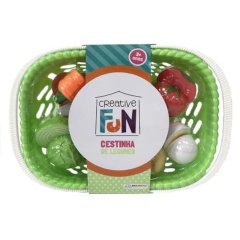 CESTINHA DE FRUTAS CREATIVE FUN - MULTIKIDS - Mei-Mei Papelaria - Sempre Presente com Você