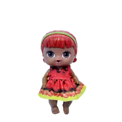 BONECA FRUTINHAS MORANGO COM CHOCOLATE CHEIRINHO - COTIPLAS na internet