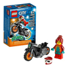 BRINQUEDO MOTOCICLETA DE ACROBACIAS BOMBEIROS- LEGO CITY