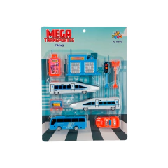 MEGA TRANSPORTES TRENS - ZOOP TOYS