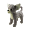 CACHORRO DE PELUCIA CHIHUAHUA CINZA 26CM INFANTIL - FOFY na internet