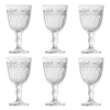 JOGO DE TACAS CLASSICAS 6 PEÇAS EM CRISTAL ECOLOGICO - L'HERMITAGE - comprar online