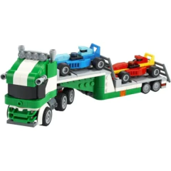 BLOCOS DE MONTAR TRANSPORTADOR DE CARROS DE CORRIDA- LEGO na internet