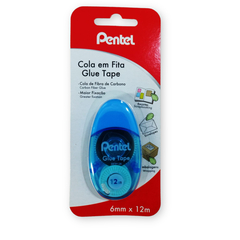 COLA EM FITA SECAGEM RAPIDA 12M AZUL - PENTEL - comprar online