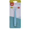 COLHER SILICONE BABY AZUL/ROSA - BUBA