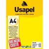 PAPEL COLOR A4 180G C/ 50 FOLHAS AMARELO - USAPEL