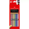 LAPIS 10 CORES METALICAS - FABER