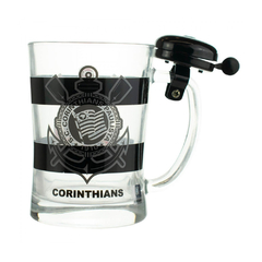 CANECA DE VIDRO CORINTHIANS C/ CAMPAINHA 650ml CERVEJA CHOPP na internet