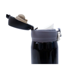 GARRAFA TÉRMICA INOX SQUEEZE CORINTHIANS 420ML COM TRAVA - loja online