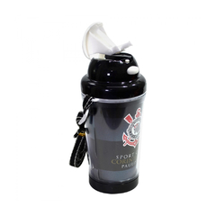 GARRAFA DO CORINTHIANS 350ML COM ALÇA E CANUDO - MILENO