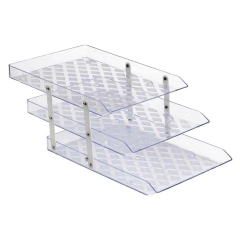 CAIXA CORRESPONDECIA TRIPLA MOVEL CRISTAL - MAXCRIL