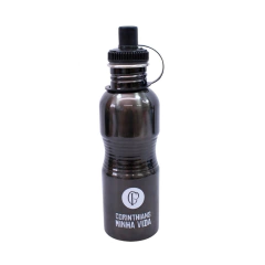 GARRAFA DE INOX SQUEEZE ACADEMIA CORINTHIANS 750ML COM BICO na internet