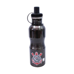 GARRAFA DE INOX SQUEEZE ACADEMIA CORINTHIANS 750ML COM BICO