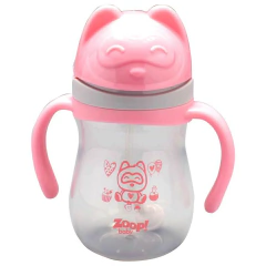 COPO DE TREINAMENTO ROSA 280ML- ZOOP