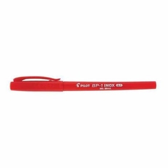 CANETA ESFEROGRAFICA BP 1 INOX 0.7 MM VERMELHA - PILOT