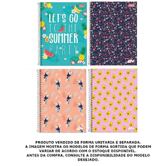 CADERNO UNIVERSITARIO 96F 1X1 D+ FEMININO - TILIBRA