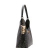 BOLSA FEMININA DE OMBRO MONOGRAMA FUN COLORS PRETO - CHENSON - comprar online