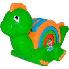 BRINQUEDO DINO EMPILHASSAURO DIDÁTICO INFANTIL - TATETI na internet