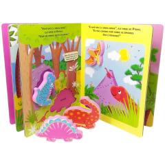 LIVRO LEIA E BRINQUE: DINOSSAUROS - TODOLIVRO - Mei-Mei Papelaria - Sempre Presente com Você