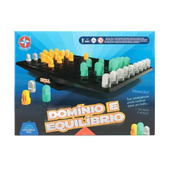 JOGO TABULEIRO DOMINIO E EQUILIBRIO - ESTRELA - comprar online