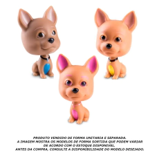 DR CANINO PET EM VINIL MARROM 12CM - ROMA