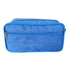ESTOJO TRIPLEX NOVUIT AZUL - GOODIE - Mei-Mei Papelaria - Sempre Presente com Você