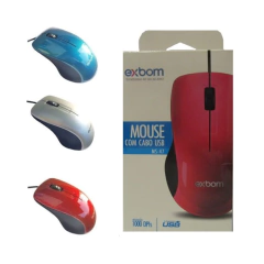 MOUSE USB MS-47 - EXBOM na internet