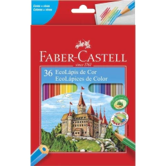 ECOLAPIS DE COR 36 CORES FABER-CASTELL