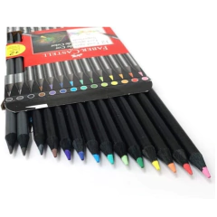 LAPIS DE COR 12 CORES ECOLAPIS SUPERSOFT +2 LAPIS GRAFITE - FABER-CASTELL na internet