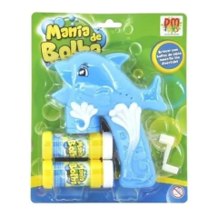LANCADOR MANIA DE BOLHA PEIXES DM TOYS